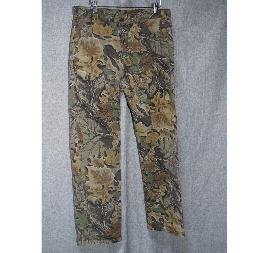 Walls Outdoors Camouflage Hunting Pants Realtree Pattern Size 34